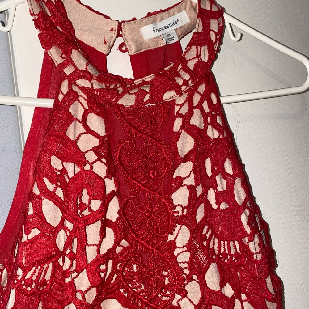 Red Lace Dress
